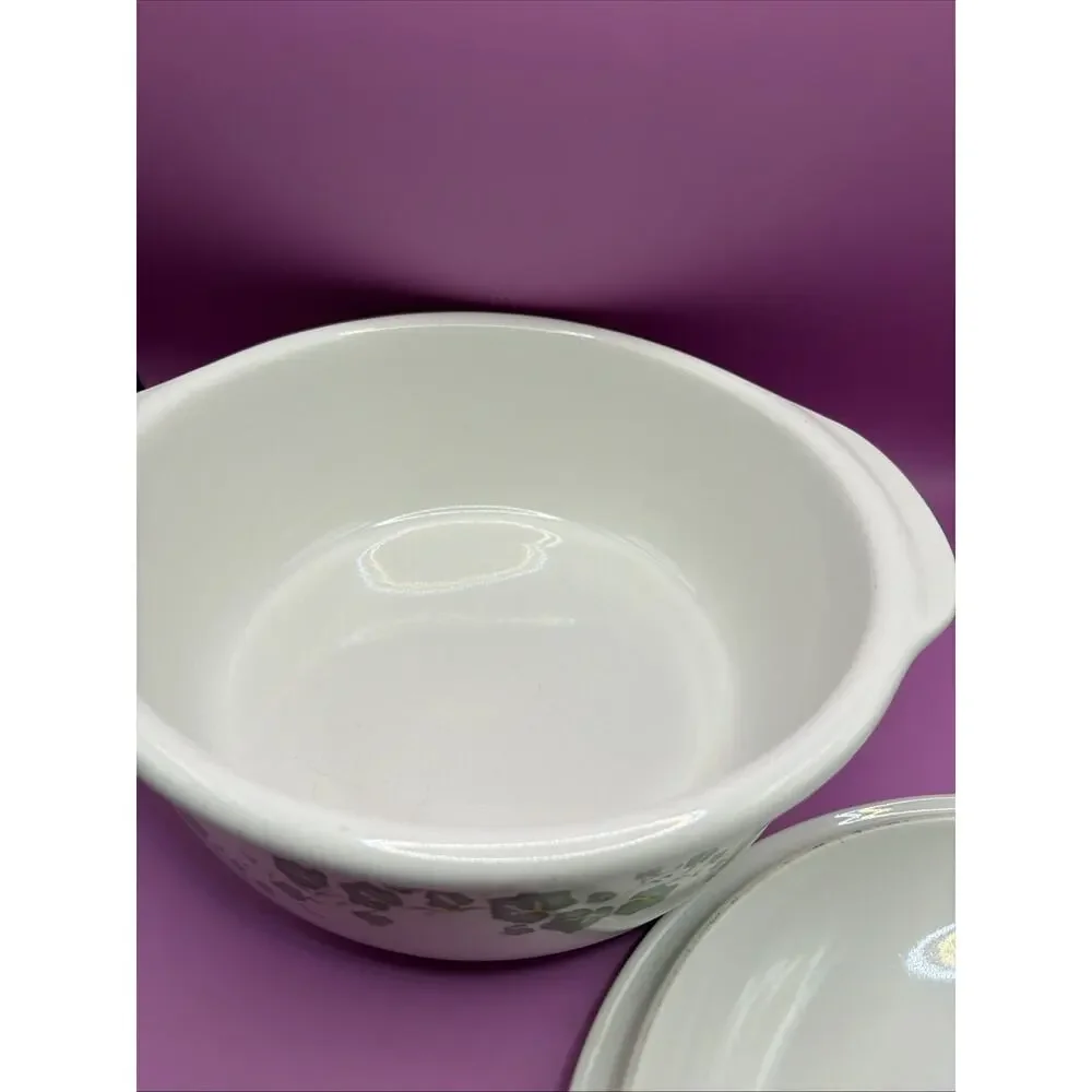 Corelle Coordinates Callaway Ivy 2.5Qt Casserole Baking Dish W/ Lid Retired